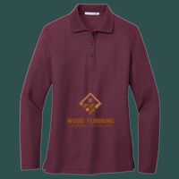 Women's Silk Touch Long Sleeve Polo Thumbnail