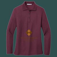 Women's Silk Touch Long Sleeve Polo Thumbnail