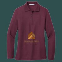 Women's Silk Touch Long Sleeve Polo Thumbnail