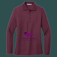 Women's Silk Touch Long Sleeve Polo Thumbnail