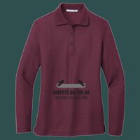 Women's Silk Touch Long Sleeve Polo Thumbnail