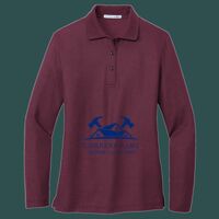 Women's Silk Touch Long Sleeve Polo Thumbnail