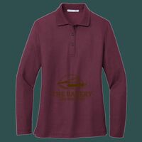 Women's Silk Touch Long Sleeve Polo Thumbnail