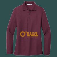 Women's Silk Touch Long Sleeve Polo Thumbnail