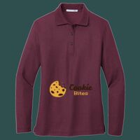 Women's Silk Touch Long Sleeve Polo Thumbnail