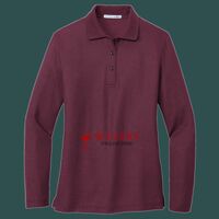 Women's Silk Touch Long Sleeve Polo Thumbnail