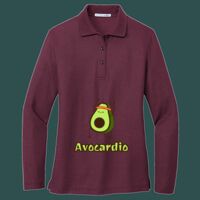 Women's Silk Touch Long Sleeve Polo Thumbnail