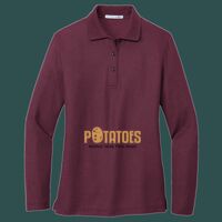 Women's Silk Touch Long Sleeve Polo Thumbnail