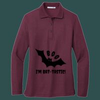 Women's Silk Touch Long Sleeve Polo Thumbnail