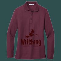 Women's Silk Touch Long Sleeve Polo Thumbnail