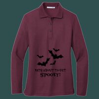Women's Silk Touch Long Sleeve Polo Thumbnail