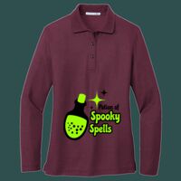 Women's Silk Touch Long Sleeve Polo Thumbnail