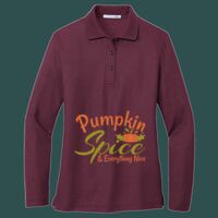 Women's Silk Touch Long Sleeve Polo Thumbnail
