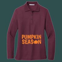 Women's Silk Touch Long Sleeve Polo Thumbnail