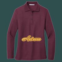 Women's Silk Touch Long Sleeve Polo Thumbnail