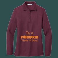 Women's Silk Touch Long Sleeve Polo Thumbnail