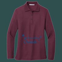 Women's Silk Touch Long Sleeve Polo Thumbnail