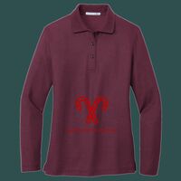 Women's Silk Touch Long Sleeve Polo Thumbnail