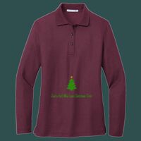 Women's Silk Touch Long Sleeve Polo Thumbnail
