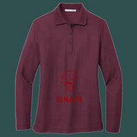 Women's Silk Touch Long Sleeve Polo Thumbnail