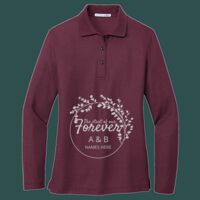 Women's Silk Touch Long Sleeve Polo Thumbnail