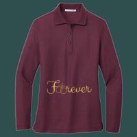 Women's Silk Touch Long Sleeve Polo Thumbnail