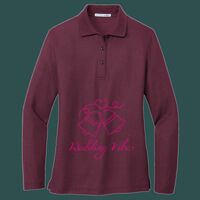 Women's Silk Touch Long Sleeve Polo Thumbnail