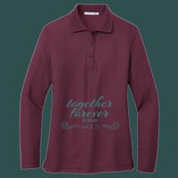 Women's Silk Touch Long Sleeve Polo Thumbnail