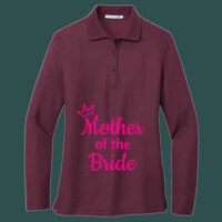 Women's Silk Touch Long Sleeve Polo Thumbnail