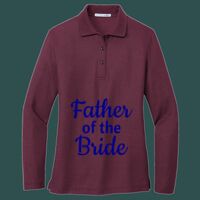 Women's Silk Touch Long Sleeve Polo Thumbnail