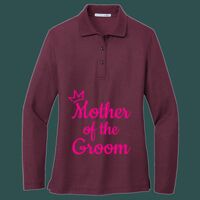 Women's Silk Touch Long Sleeve Polo Thumbnail