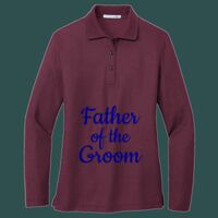 Women's Silk Touch Long Sleeve Polo Thumbnail