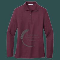 Women's Silk Touch Long Sleeve Polo Thumbnail