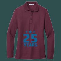 Women's Silk Touch Long Sleeve Polo Thumbnail