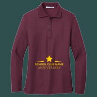 Women's Silk Touch Long Sleeve Polo Thumbnail