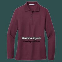 Women's Silk Touch Long Sleeve Polo Thumbnail