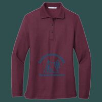 Women's Silk Touch Long Sleeve Polo Thumbnail
