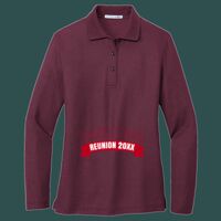 Women's Silk Touch Long Sleeve Polo Thumbnail