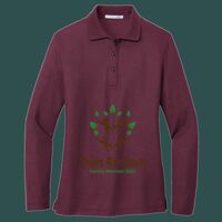 Women's Silk Touch Long Sleeve Polo Thumbnail