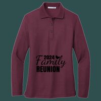 Women's Silk Touch Long Sleeve Polo Thumbnail