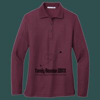 Women's Silk Touch Long Sleeve Polo Thumbnail
