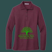 Women's Silk Touch Long Sleeve Polo Thumbnail