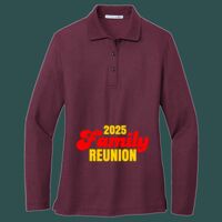 Women's Silk Touch Long Sleeve Polo Thumbnail