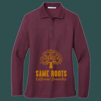Women's Silk Touch Long Sleeve Polo Thumbnail