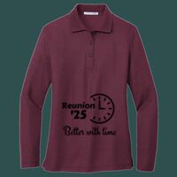 Women's Silk Touch Long Sleeve Polo Thumbnail