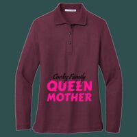 Women's Silk Touch Long Sleeve Polo Thumbnail