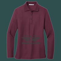 Women's Silk Touch Long Sleeve Polo Thumbnail