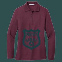 Women's Silk Touch Long Sleeve Polo Thumbnail