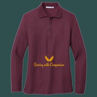Women's Silk Touch Long Sleeve Polo Thumbnail
