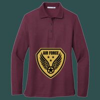 Women's Silk Touch Long Sleeve Polo Thumbnail